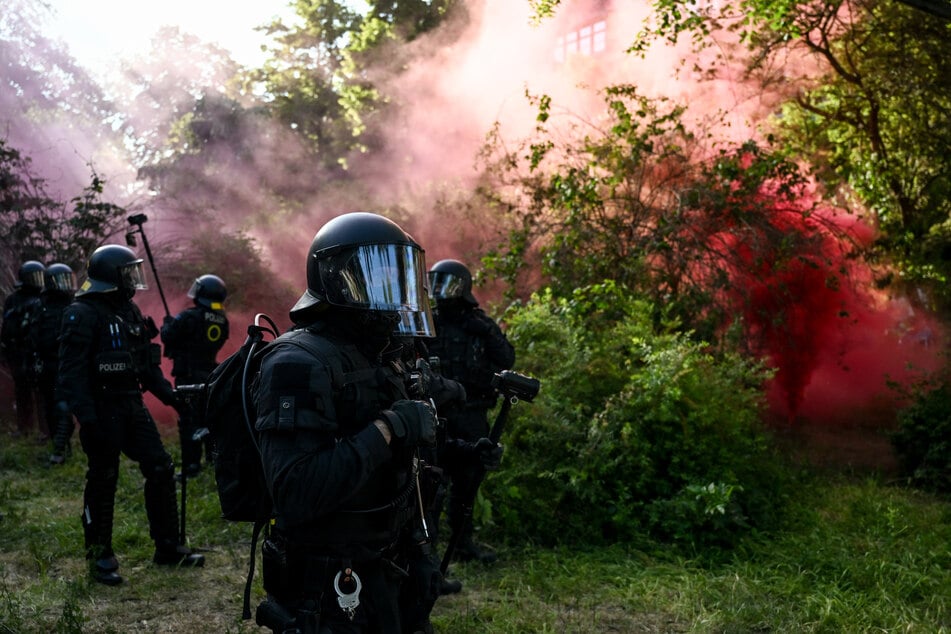 Für die Polizei war es einer der größten Einsätze in der Geschichte der Messestadt. (Archivfoto)