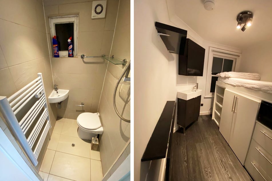 Toilette in der Dusche, Bett auf dem Schrank: Kleine Wohnung soll 60.000 Euro aufwärts kosten