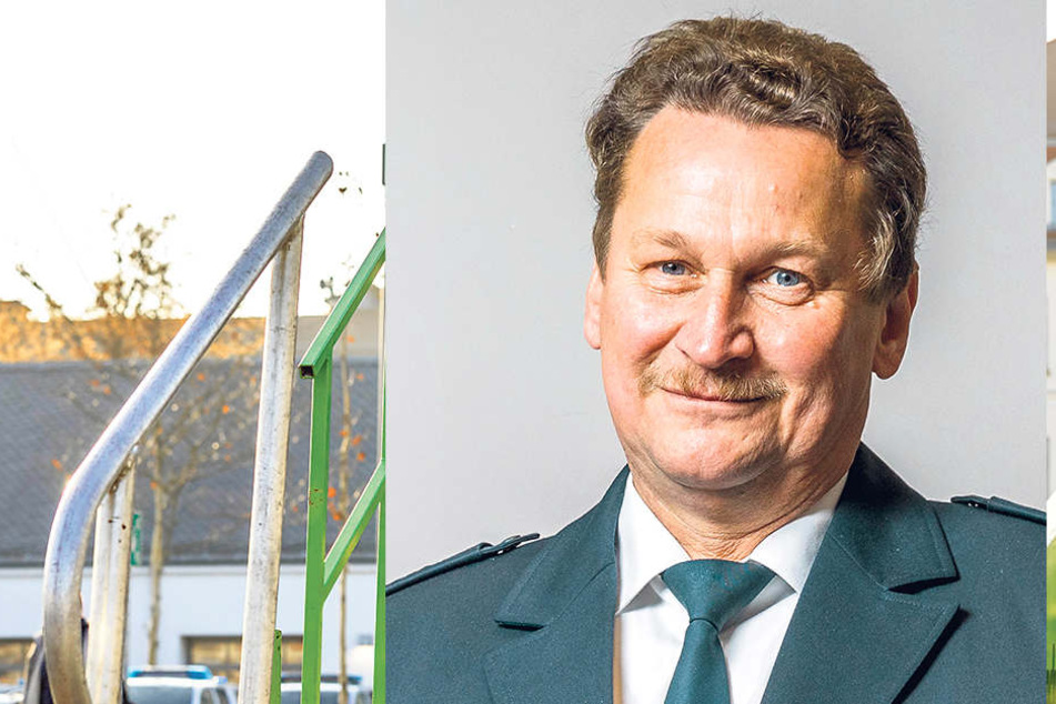Hauptkommissar Uwe Müller (56) von der Dresdner Polizei
