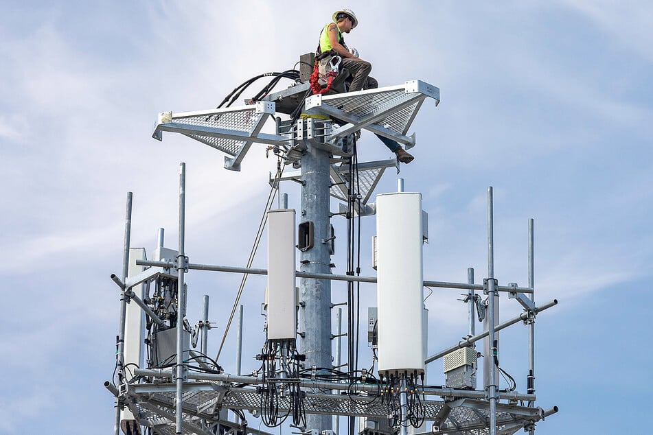 AT&amp;T workers have upgraded service towers to prep for the 5G rollout.