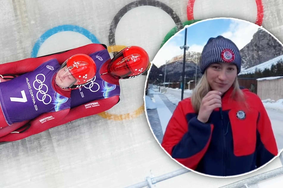 US-Rodlerin verrät traurigen Grund für virales Dating-Abenteuer bei Olympia