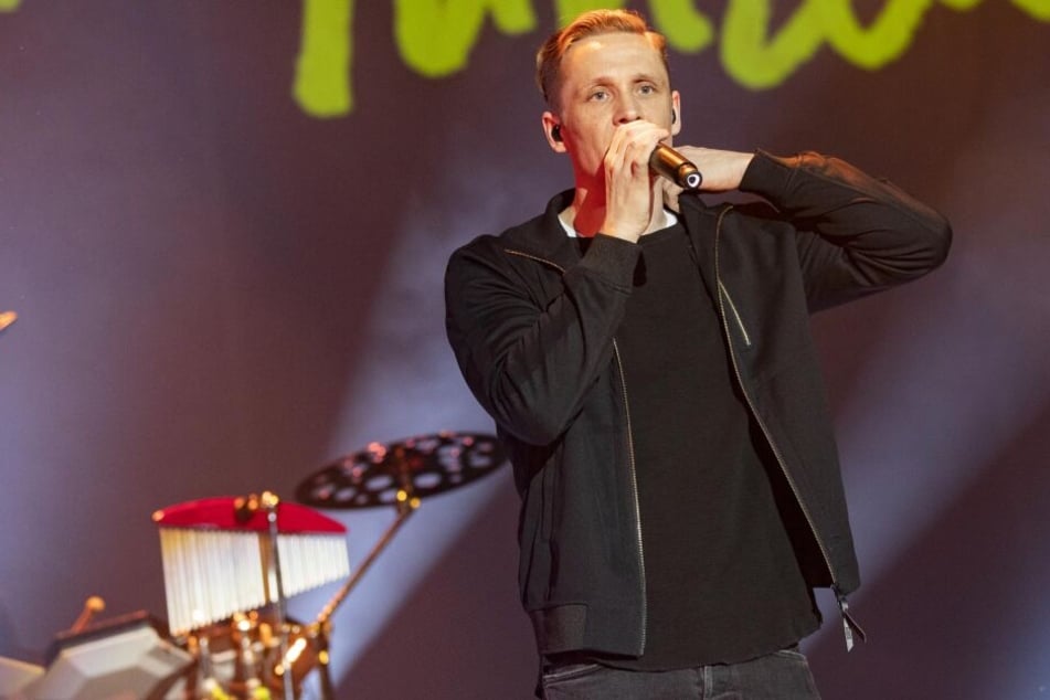 Matthias Schweighöfer hatte bis kurz vor zehn Uhr in der Messehalle gespielt, danach ging nichts mehr.
