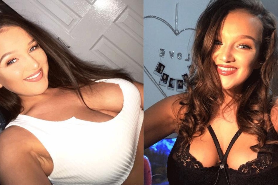 Zeigt gerne was sie hat: Aimee Sweeney (20).