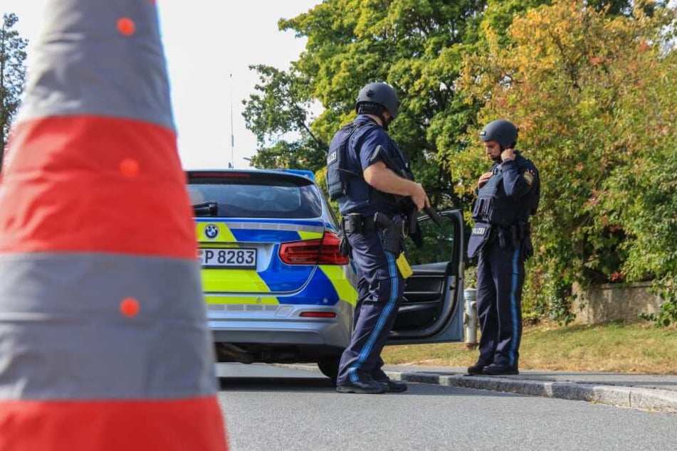 Spezialkräfte der Polizei nahmen den Randalierer nahe Bamberg fest.