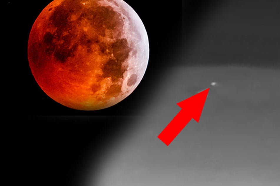 Asteroiden & Meteoriten: Unglaublich! Meteorit schlägt während Blutmond in den Erdtrabanten ein!