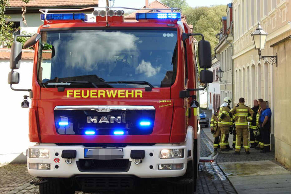 Die Bewohnerin war zu diesem Zeitpunkt nicht zu Hause. Sie wurde bei ihrer Rückkehr von Feuerwehr und Polizei "empfangen".
