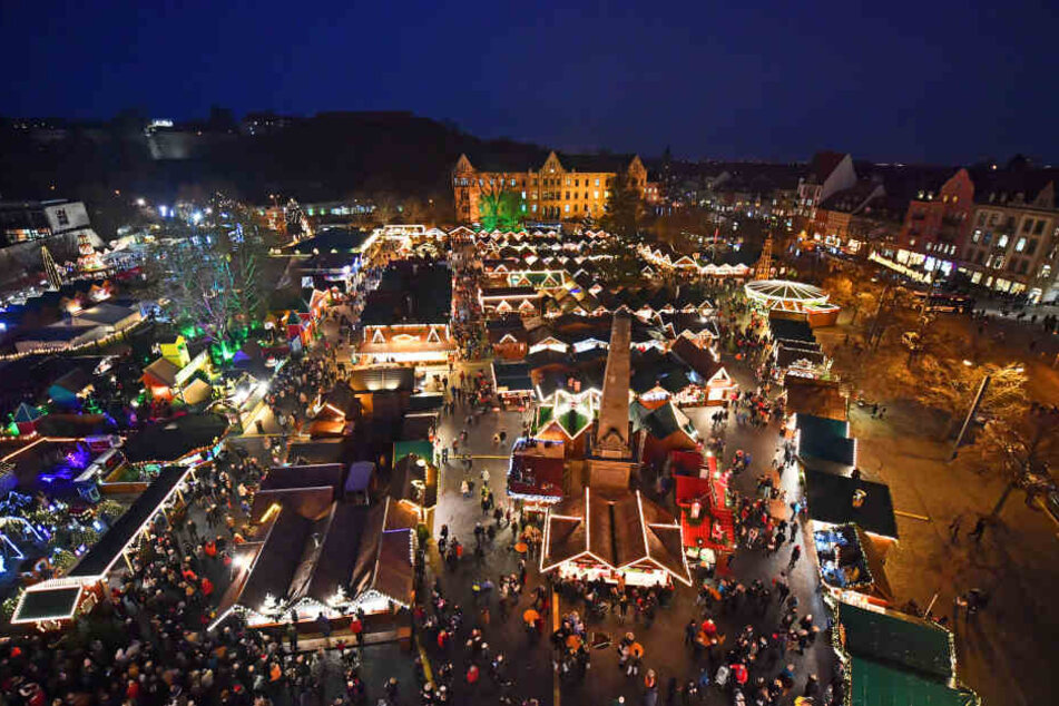 80.000 Menschen waren pro Tag auf dem Domplatz zu Gast.