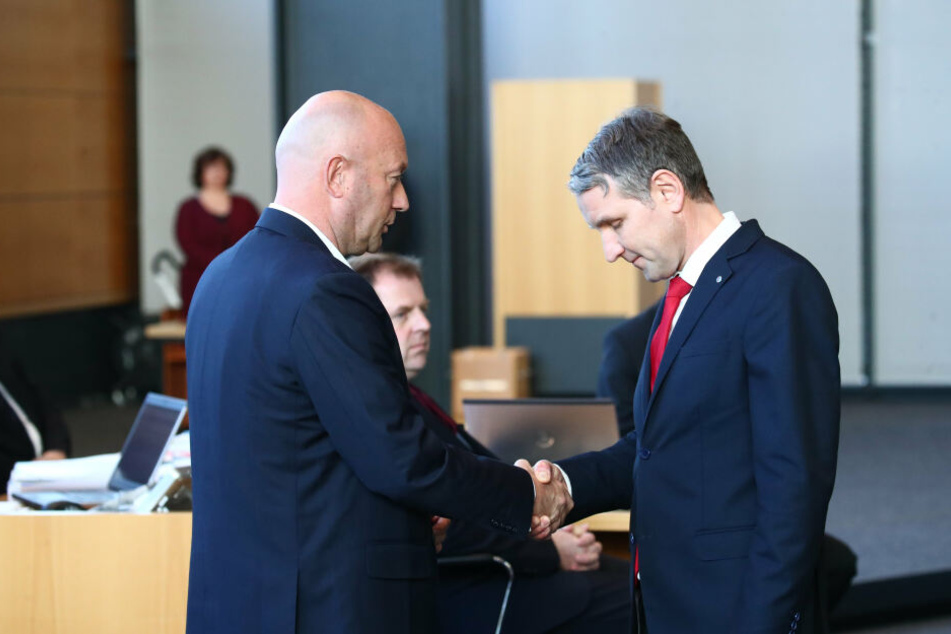 Der FDP-Fraktionsvorsitzende Thomas Kemmerich hatte sich mit Hilfe der AfD zum Ministerpräsidenten wählen lassen.