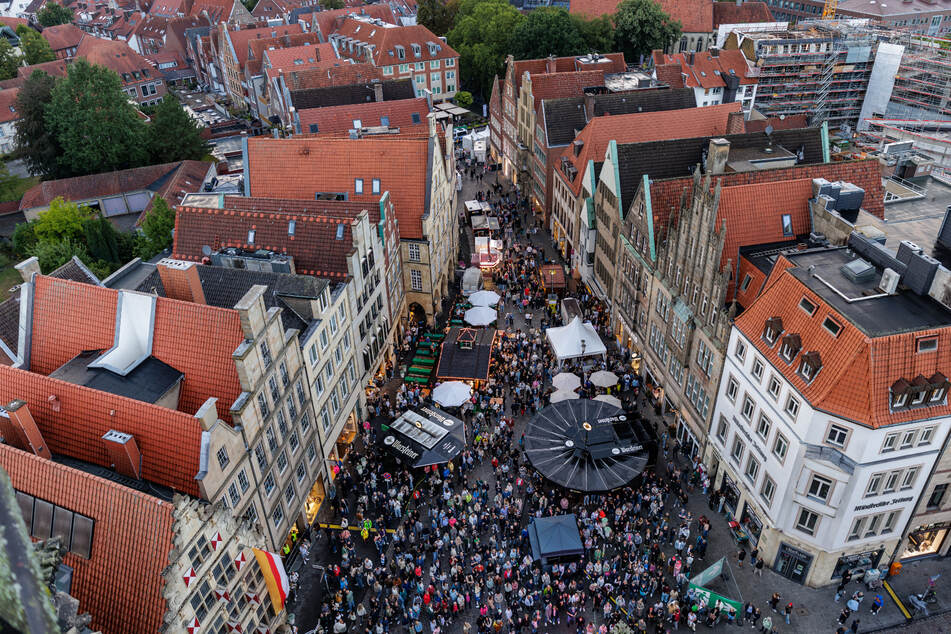 Hunderttausende Besucherinnen und Besucher haben von Freitag bis Sonntag den Veranstaltern zufolge den Weg in die Innenstadt Münsters gefunden.