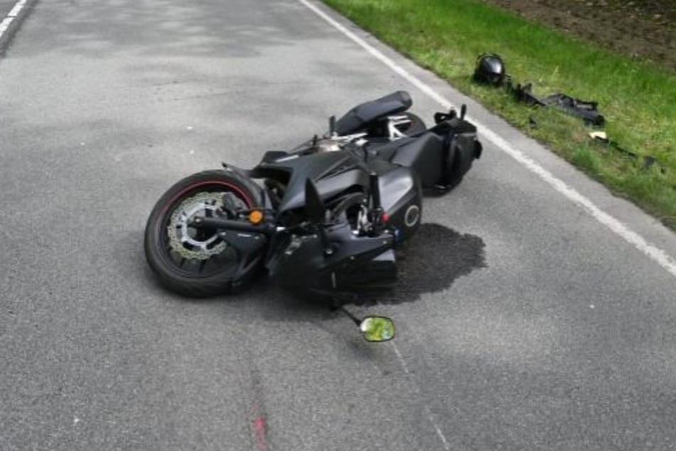 Bei einem Unfall in der Altmark wurde eine junge Motorradfahrerin verletzt.