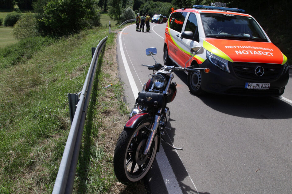 Die Unfallstelle am Samstag.
