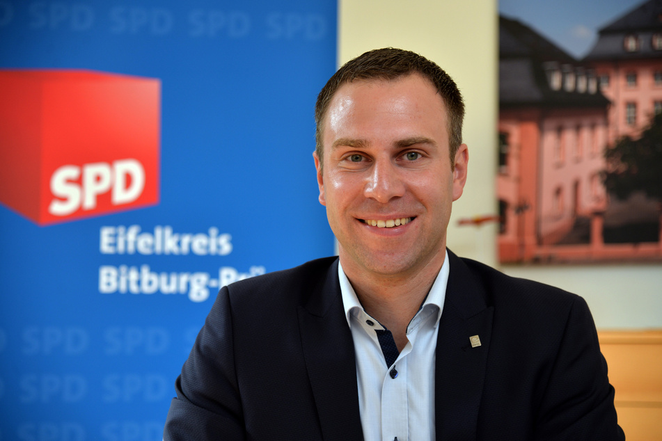 SPD-Obmann Nico Steinbach (38) sprang Lewentz zur Seite und verteidigte das Verhalten des Innenministers in der Flutnacht. (Archivfoto)