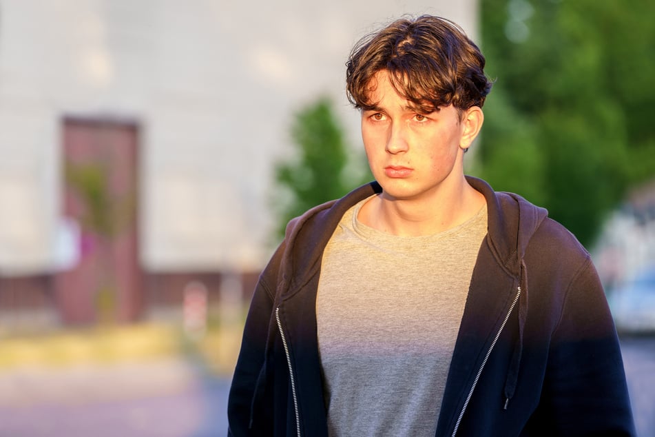 Levy Rico Arcos (19) als Anton im neuen NDR-Fernsehfilm "Polizei".