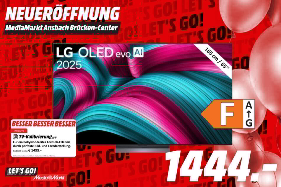 65-Zoll LG-Fernseher für 1.444 Euro.