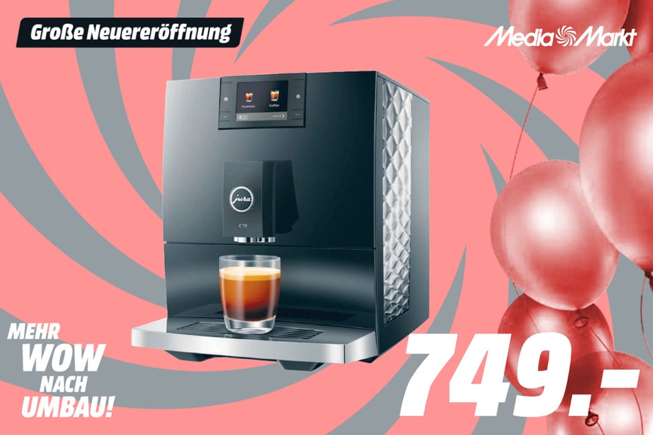 Jura-Kaffeevollautomat für 749 Euro.