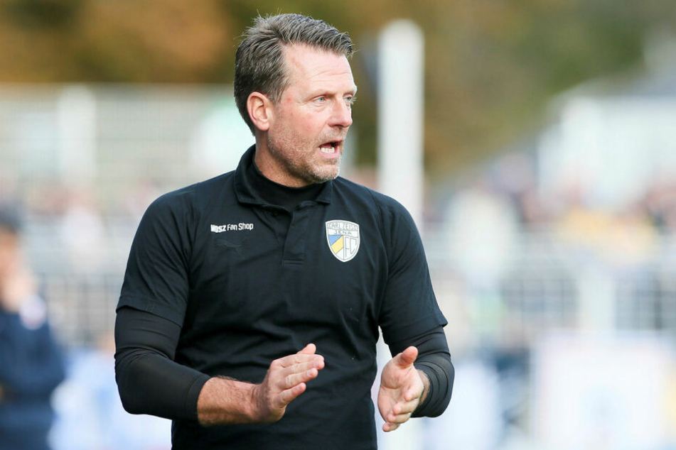 FCC-Trainer Rico Schmitt feierte am Sonntag endlich den ersten Sieg.