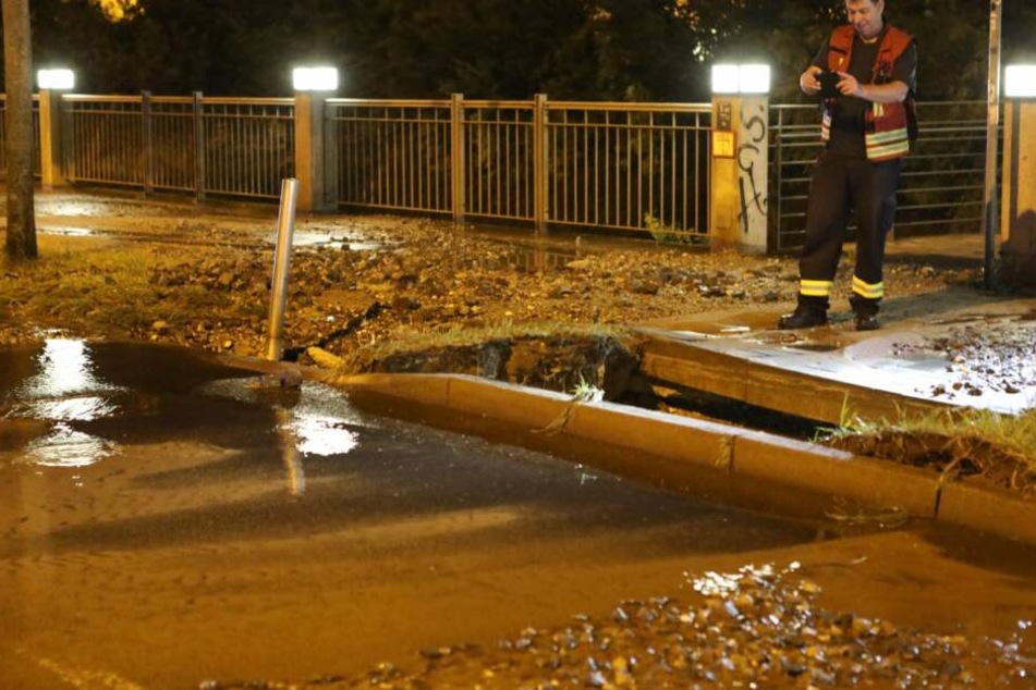 Krasse Aufnahmen aus der Nacht zum 23. August.