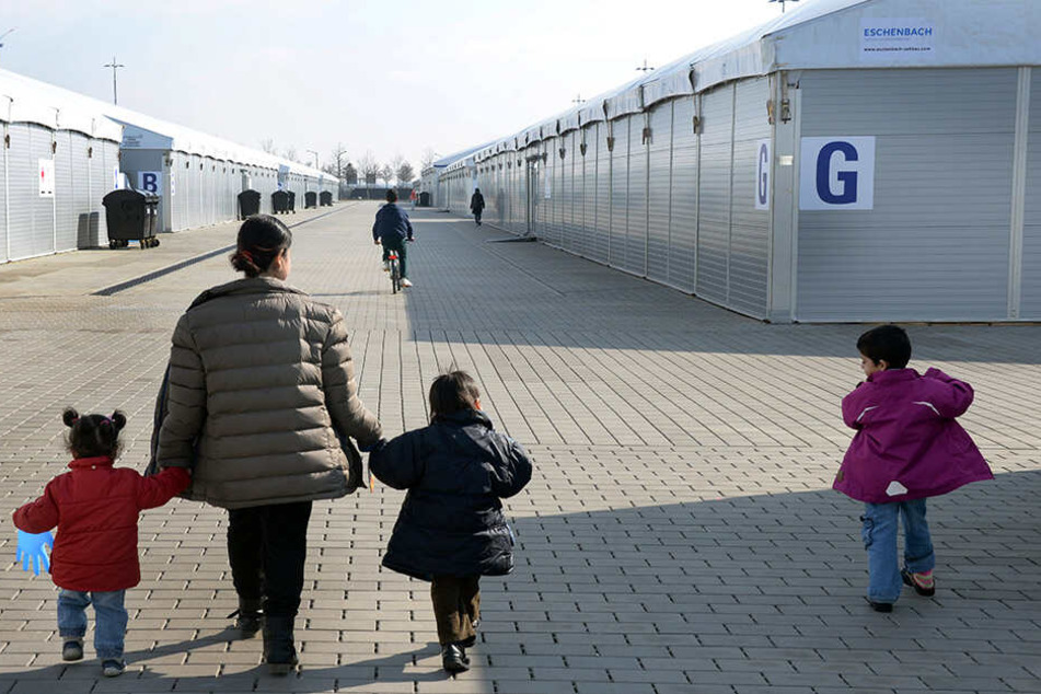 Erstaufnahme in Leipzig 2016: Die Zahl der neu ankommenden Flüchtlinge ist seitdem drastisch gesunken.