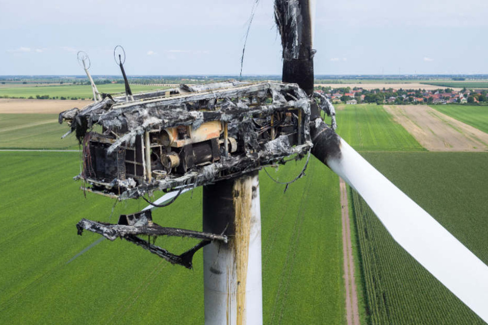 Der Motor und die Rotorblätter wurden stark beschädigt (Symbolfoto).