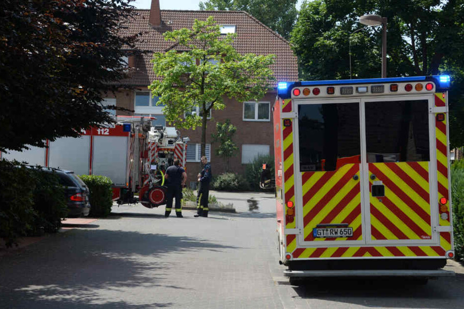 Der Kellerbrand richtete zum Glück keinen großen Schaden an.
