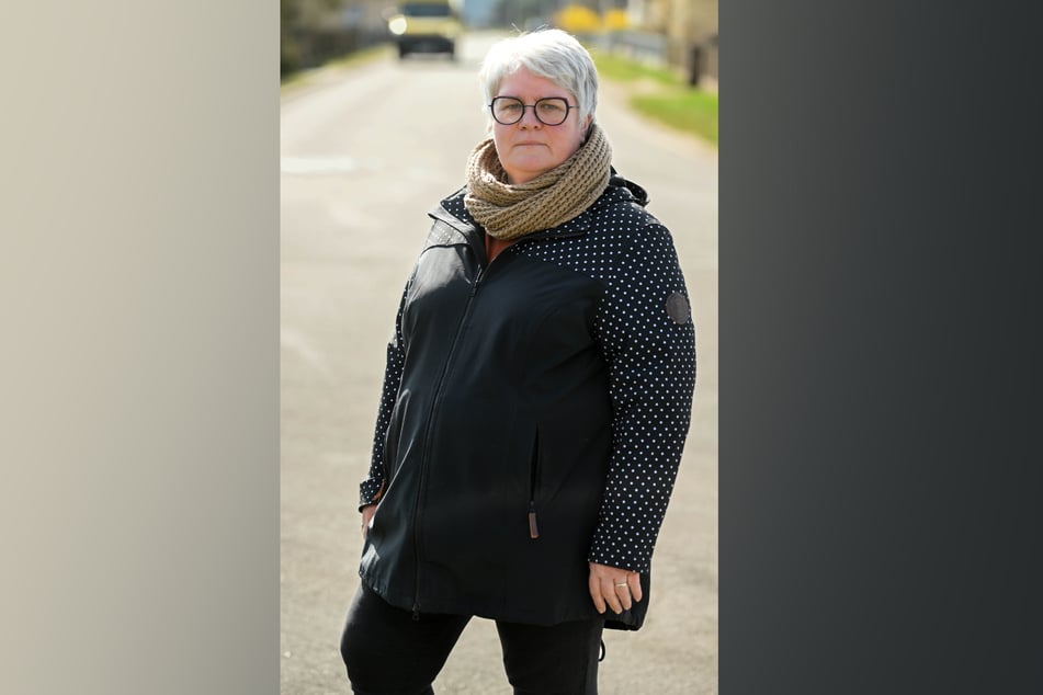 Doreen Peter (53) kann nicht verstehen, wieso man den Storch nicht an der Kreuzung lässt.