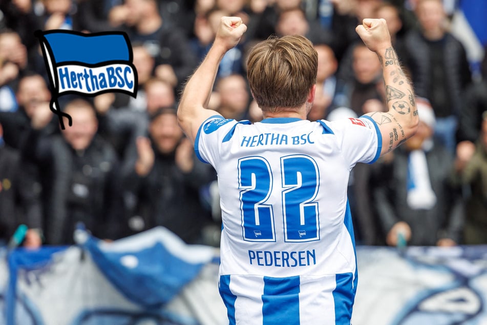Hertha-Neuzugang Pedersen erstaunt Leitl: "Sorry, schlecht gespielt, aber Tor gemacht"