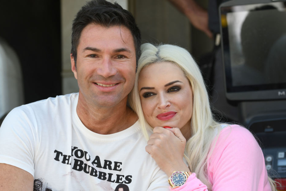 Was sich neckt, das liebt sich: Lucas Cordalis und Daniela Katzenberger können nicht nur mit-, sondern auch übereinander lachen.