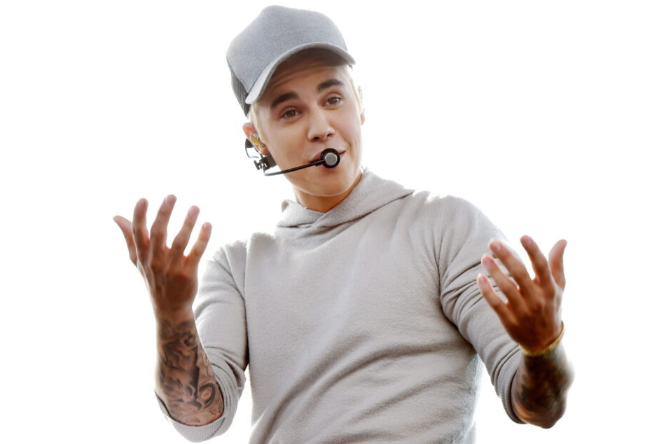 Glaubt an Gott und an Eishockey: US-Popstar Justin Bieber.