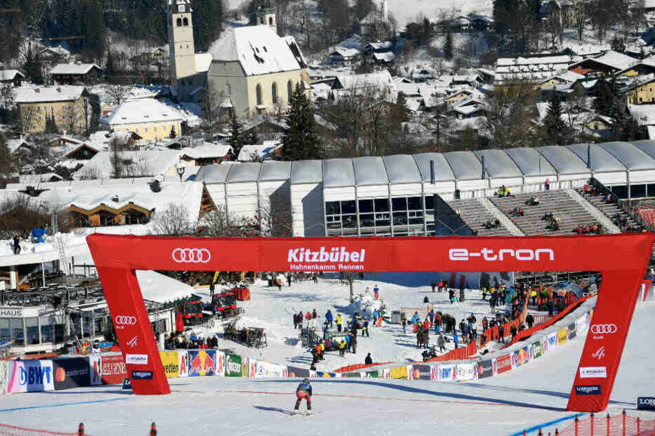Der Zielhang der legendären Streif.