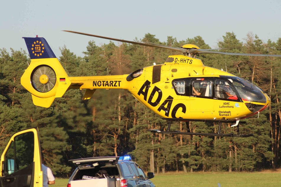 Motorrad-Unfall in Ostsachsen: Yamaha-Fahrer lebensbedrohlich verletzt!