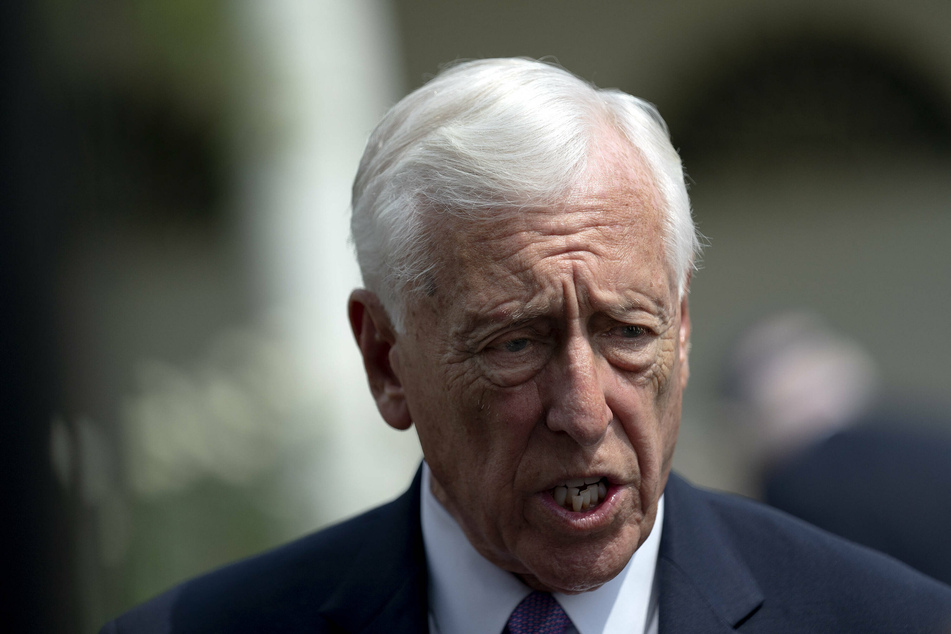 House Majority Leader Steny Hoyer says discussions with Republicans continue over the stopgap spending bill.