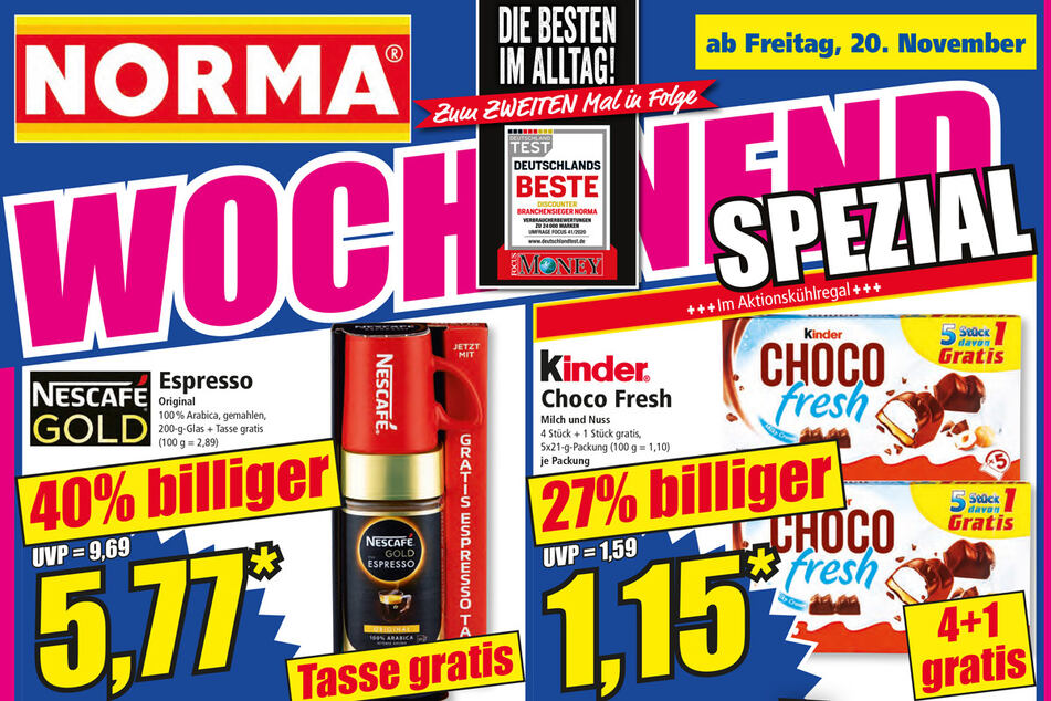Anklicken und alle Wochenend-Knaller entdecken.