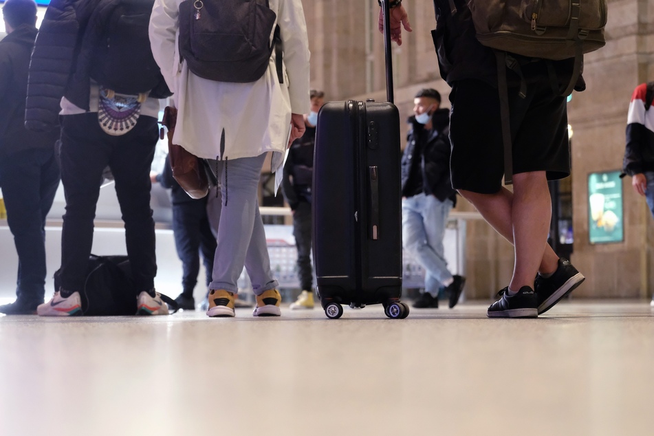 Bereits am ersten GDL-Streiktag mussten sich Reisende an Sachsens Bahnhöfen auf längere Wartezeiten einstellen.