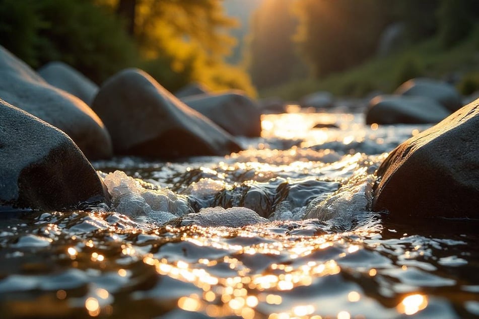 Die Leiche des pensionierten Polizisten wurde in einem Bach gefunden. (Symbolbild)