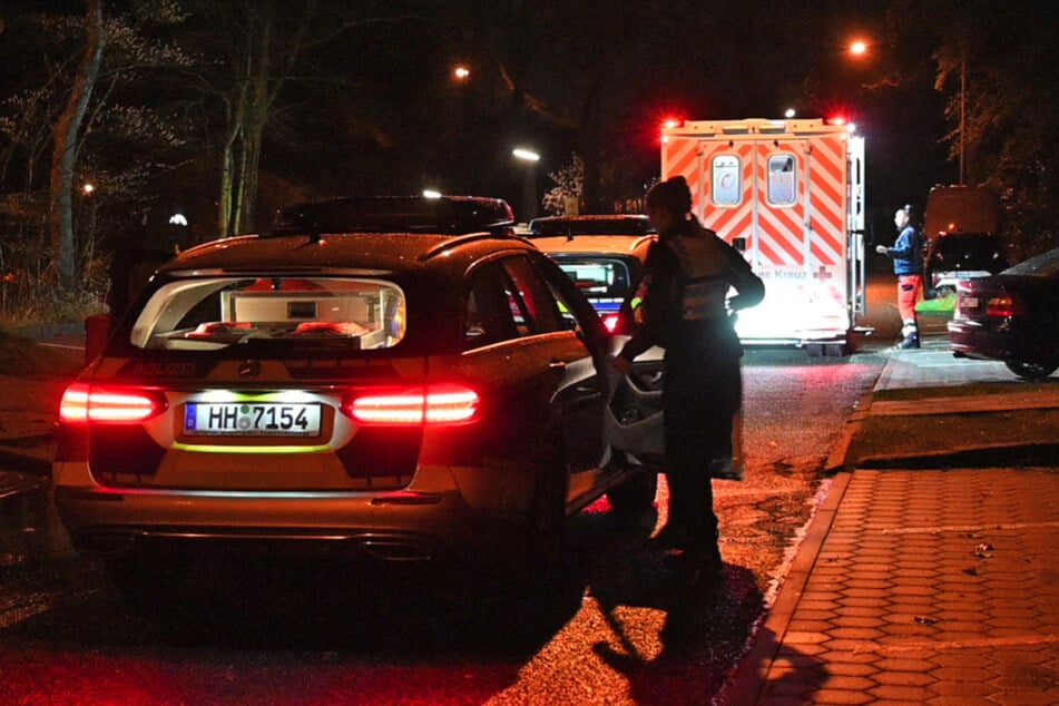 Polizei und Rettungsdienst waren am Montagabend am Außenmühlenpark im Einsatz.