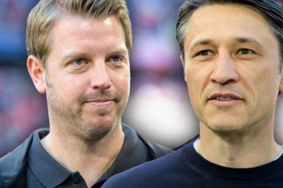 Bremen-Trainer Florian Kohfeldt (l.) und FCB-Coach Niko Kovac (r.) sind beim Elfmeter nicht einer Meinung.