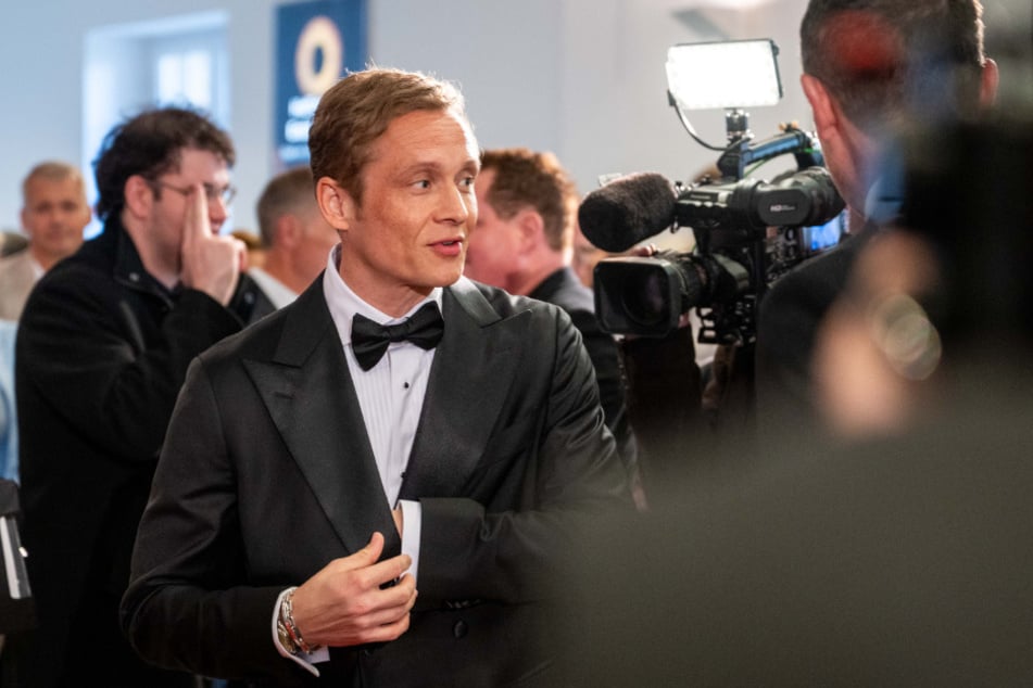 Matthias Schweighöfer (44) gestand, dass es sein erster Besuch im Chemnitzer Opernhaus war.