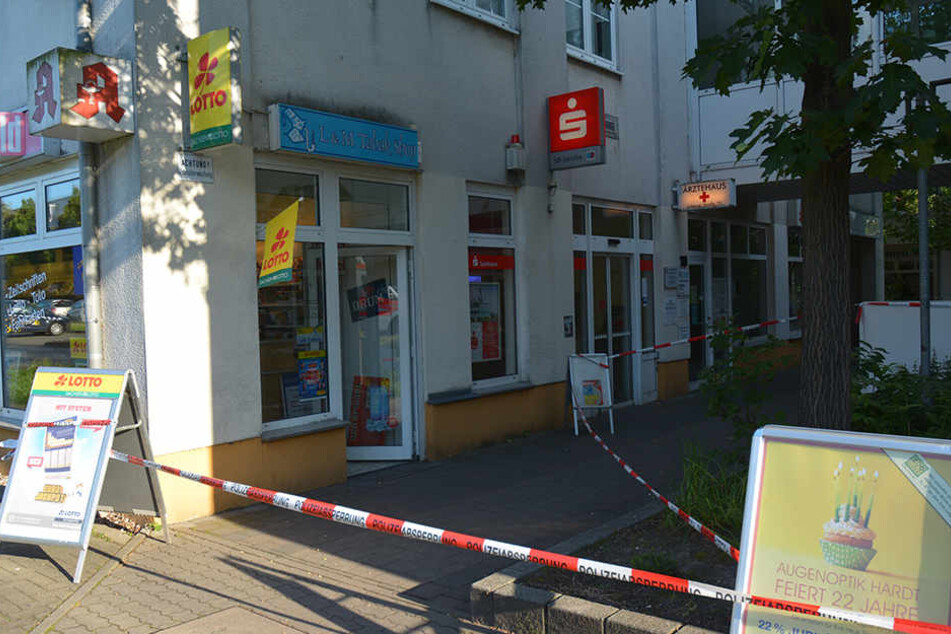 In dem Lottoladen in Schönefeld kam es am frühen Abend zu dem Überfall.