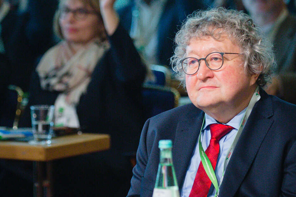 Politikwissenschaftler Werner Patzelt als Gast in der Landesvertreterversammlung der sächsischen CDU.