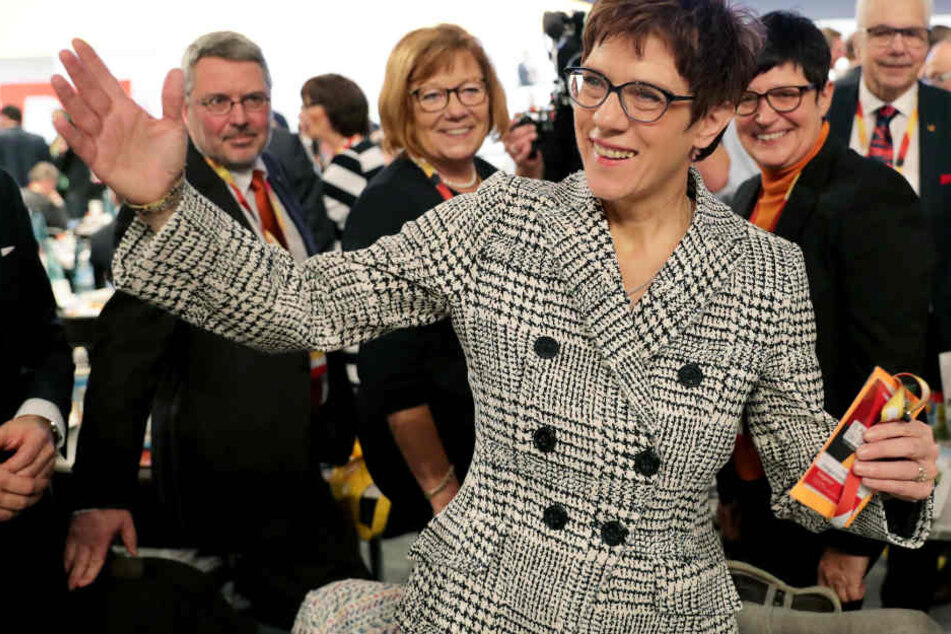 Annegret Kramp-Karrenbauer wurde auf dem CDU-Parteitag in Hamburg zur Vorsitzenden gewählt.