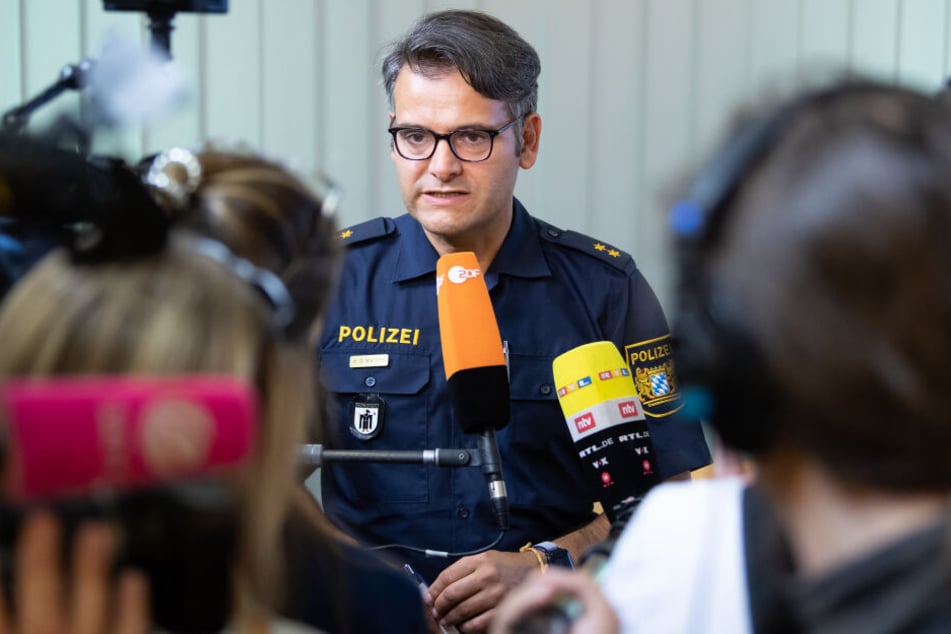 Marcus da Gloria Martins, Pressesprecher der Polizei München, gab ein ersten Statement zur Tat in München ab. (Archivbild)