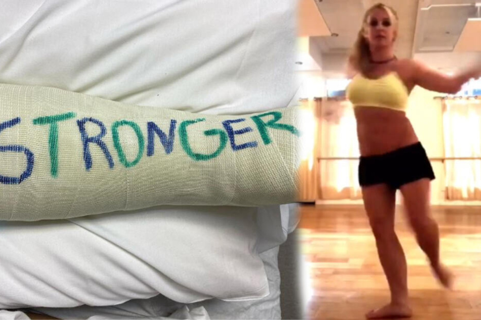 Britney Spears: Mit einem lauten Knacken: Britney Spears bricht sich den Fuß!