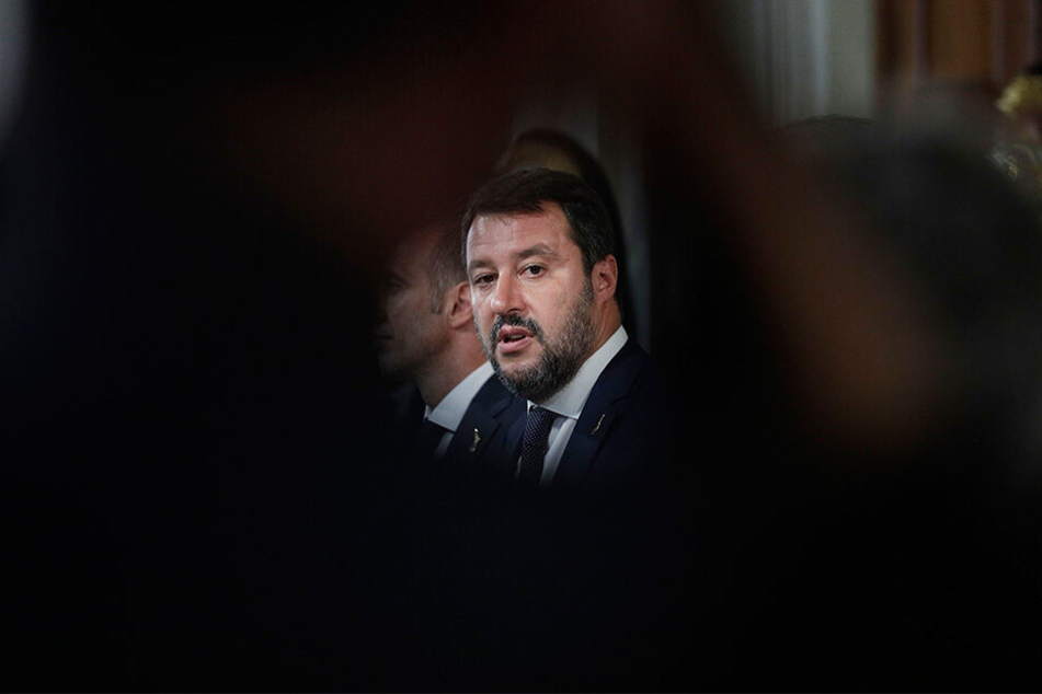 Hat sich verzockt: Der Chef der rechten Lega und Innenminister von Italien, Matteo Salvini.