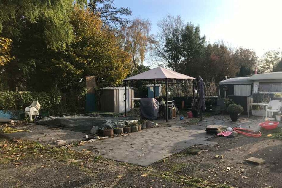 Der Campingplatz am Unterbacher See.