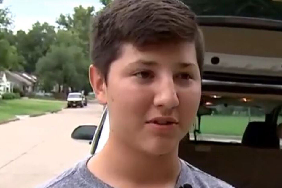 Der Zwölfjährige wird als Held gefeiert.