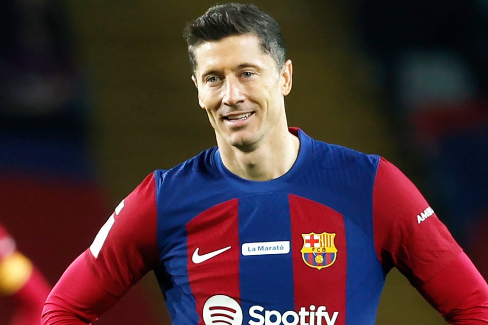 Robert Lewandowski spielt inzwischen für den FC Barcelona.