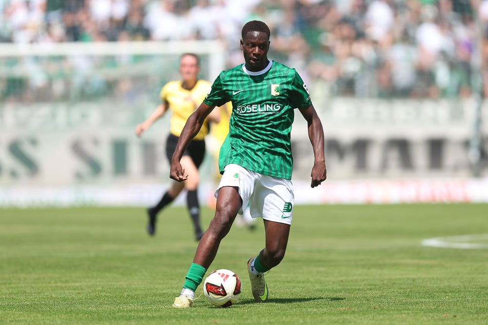 Marc Sodji (23) war erst im Mai zu Chemie Leipzig gewechselt. Nun geht es für ihn zurück in die Regionalliga Bayern.