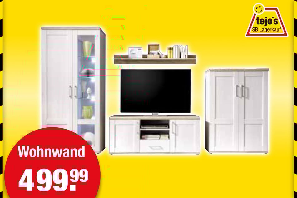 Wohnwand für 499,99 Euro.