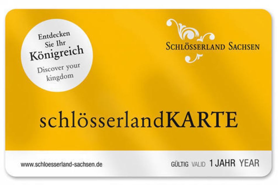 Die Schlösserlandkarte garantiert ein Jahr lang freien Eintritt.