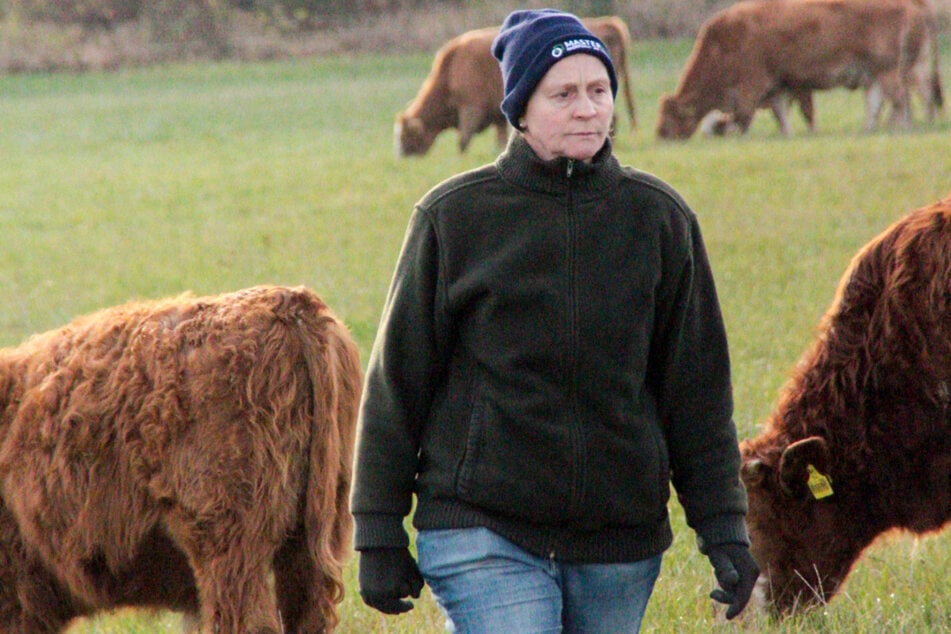 Landwirtin Eva Pregler (48) sorgt sich um ihre Tiere.